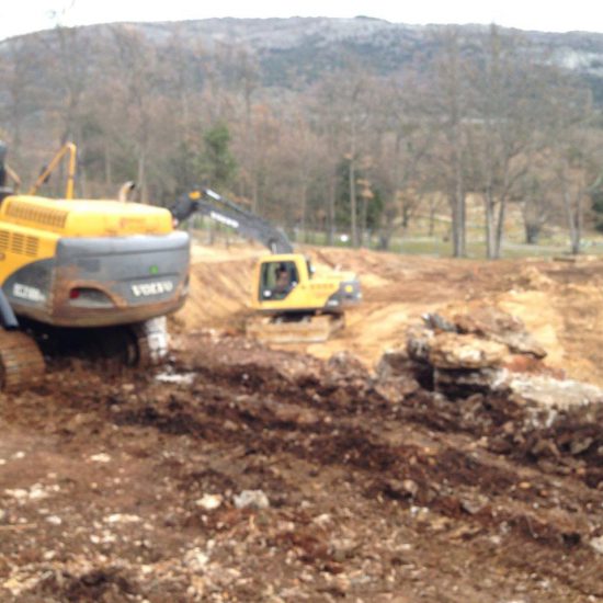 Aménagement du Golf du Claux Amic à Grasse