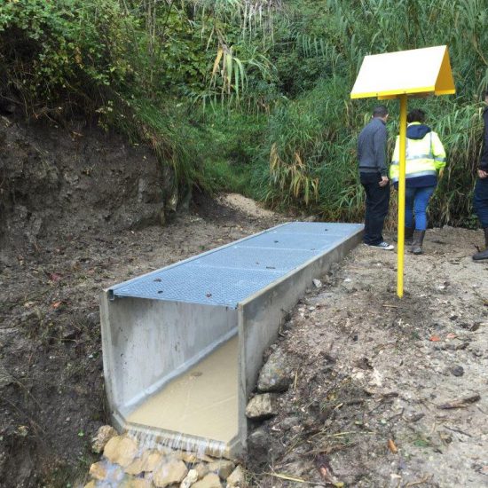 canalisation des crues
