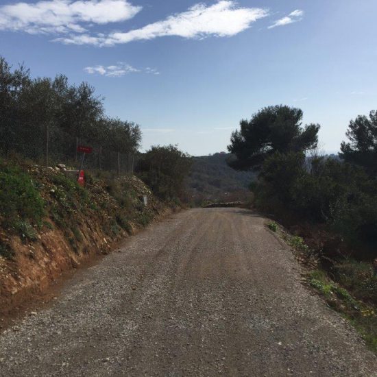Création d'une piste DFCI - Commune de la Gaude